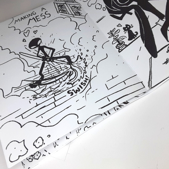 Shadow Banshee original zines by Nadia Stodder ♥  (Quantity: 4) - Picture 3 of 5